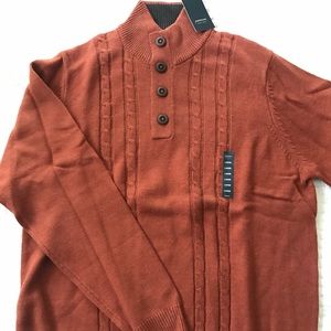 Classic men's button sweater by Arrow